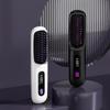 New Portable LCD Wireless Ceramic Hair Straightener Comb - Damage-Free and Rechargeable MINI Brush