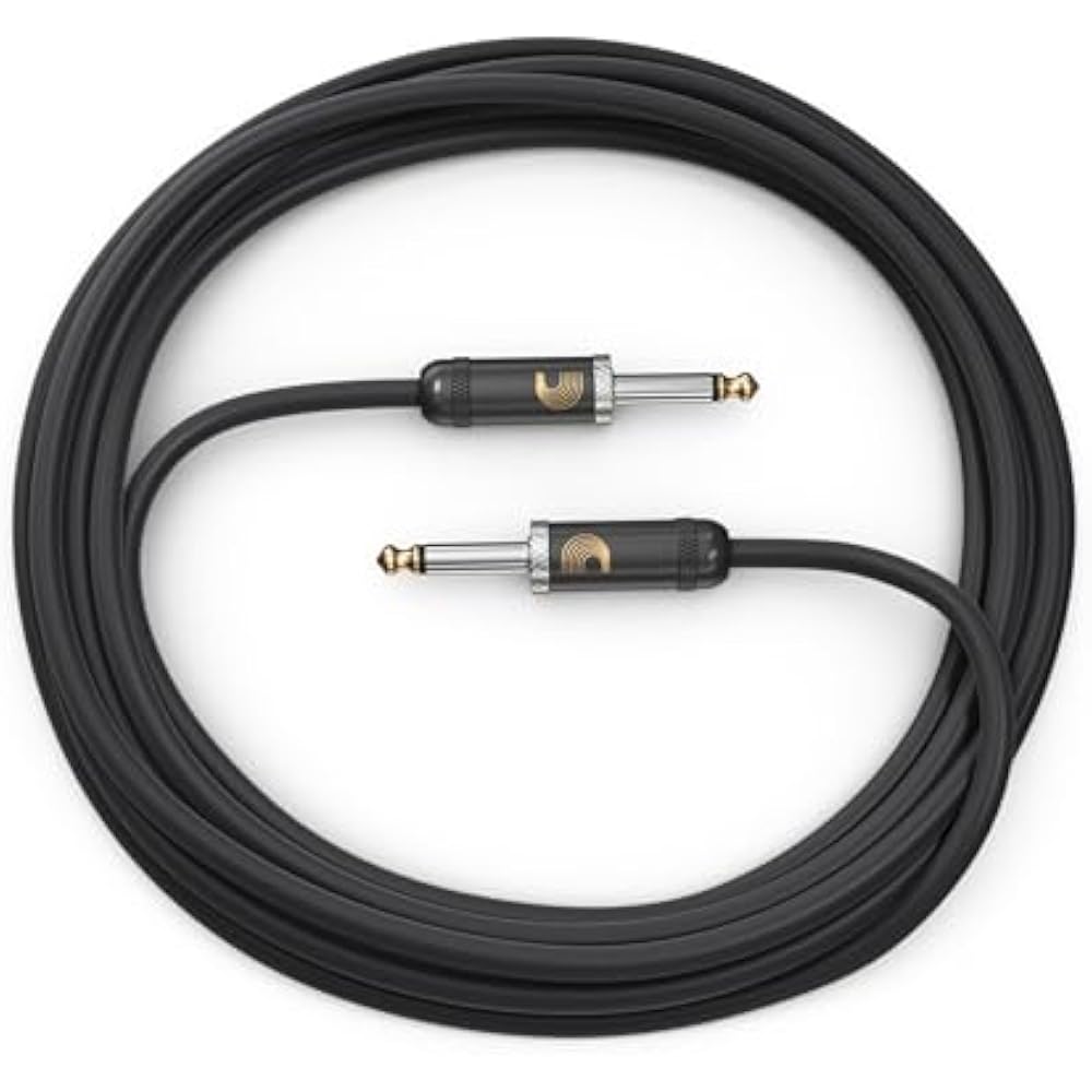 D'Addario Daddario Shield Cable (Guitar Shield) American Stage Instrument Cable PW-AMSG-30 (9.1m ...