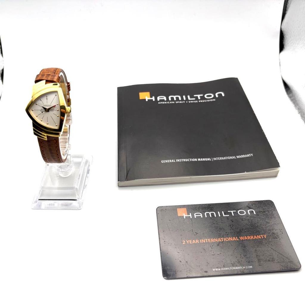 Used [Good condition, overhauled, working item] Hamilton Ventura H241010 Women's Quartz Elvis Presley