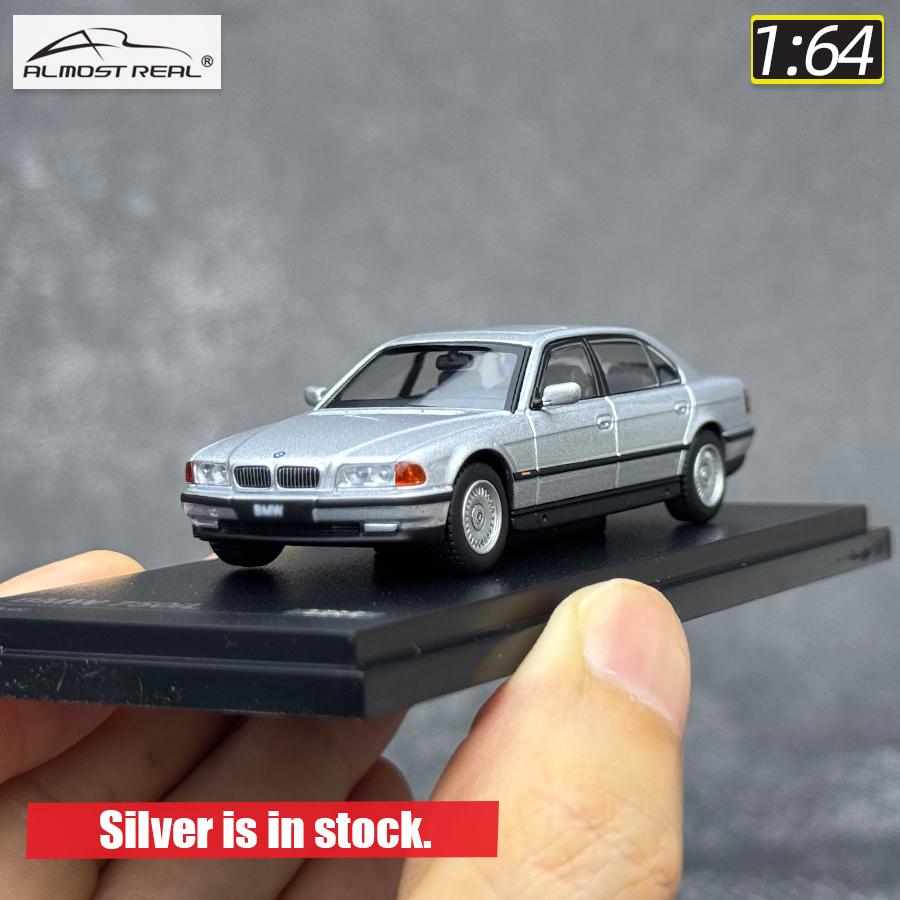 AR box diecast model 1/64 scale new 750iL (E38) Black static ornament Holiday gift collection