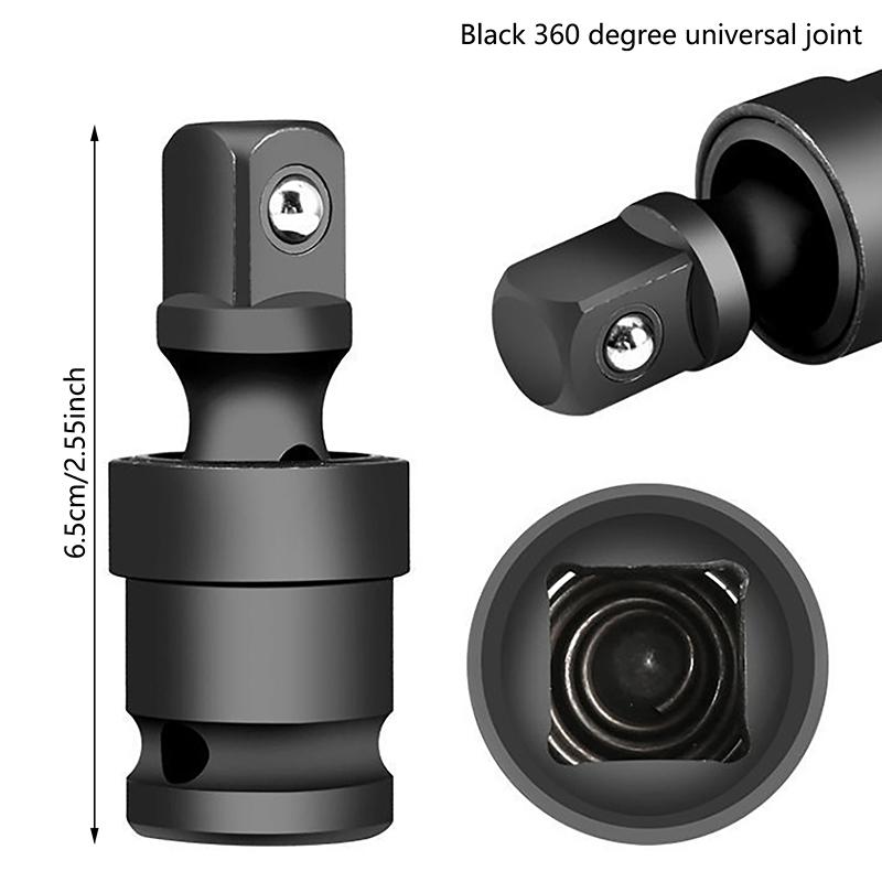 1/2 Air Cannon Pneumatic Universal Head 360 Degree Rotation Large Flying Universal Joint Joint