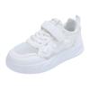Children's board shoes 2025 spring new soft-soled versatile casual boys sports shoes student school girls white shoes