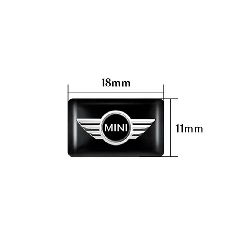 10Pcs Car Steering Wheel Sticker Badge Interior Decoration For Mini Cooper One JCW F54 F55 F56 F57 F60 R50 Paceman Clubman Coupe Lzkpf00
