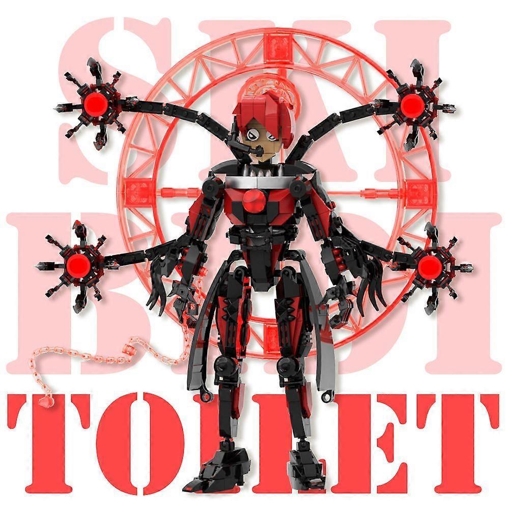 Skibidi Toilet Astro Duchess Action Toys Figures Building Blocks Toys Kids Gifts Age 7+