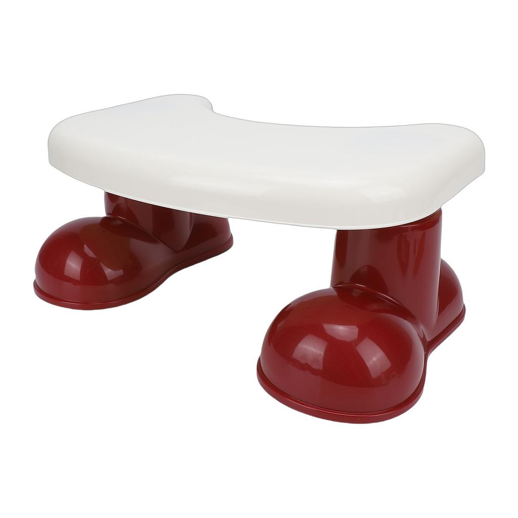 C Shaped Toilet Stool Anti Slip Step Stool for Bathroom Wide Thickened Toilet Foot Stool Ergonomic Step Stool for Kids Adults