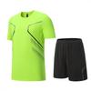 Men's Quick-Dry Breathable Summer Sports Set - Casual Running T-Shirt & Shorts