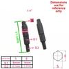 4-in-1 Quad-Size Ratchet Wrench for HVAC Valves  Air Conditioning Maintenance