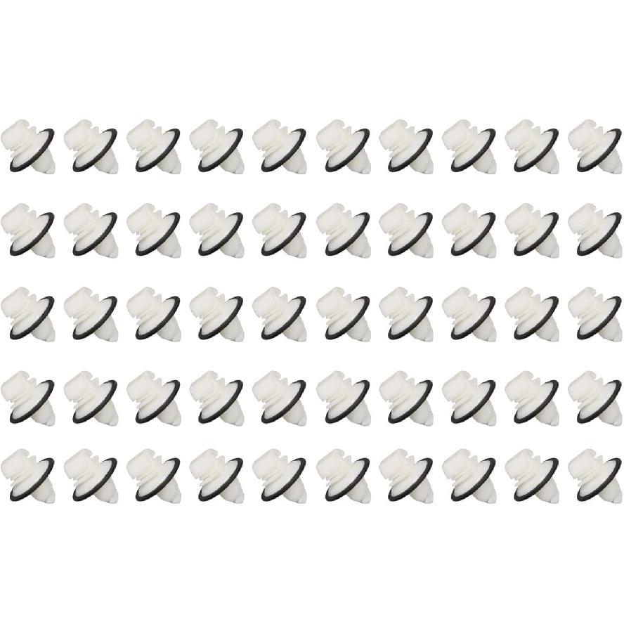 50PCS Side Body Panel Trim Molding Clip Center Molding Clip Bumper Corner Cover Clip Compatible with Mercedes Benz Sprinter 1500 2500 3500 3500XD #