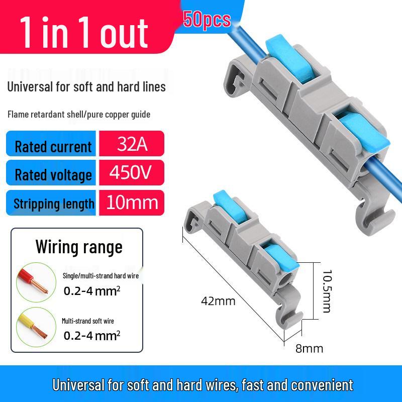 Compact Multi-Input/Output Quick Connector Terminal
