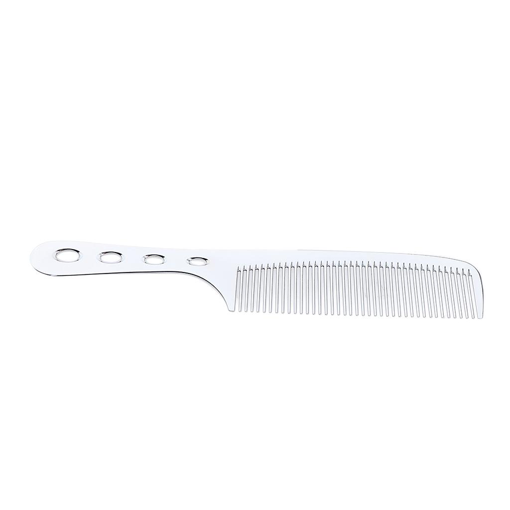 Detangling Barbers Comb Fine Tooth Styling Comb Anti Static Hairdressing Tool for Salon Hair Coloring
