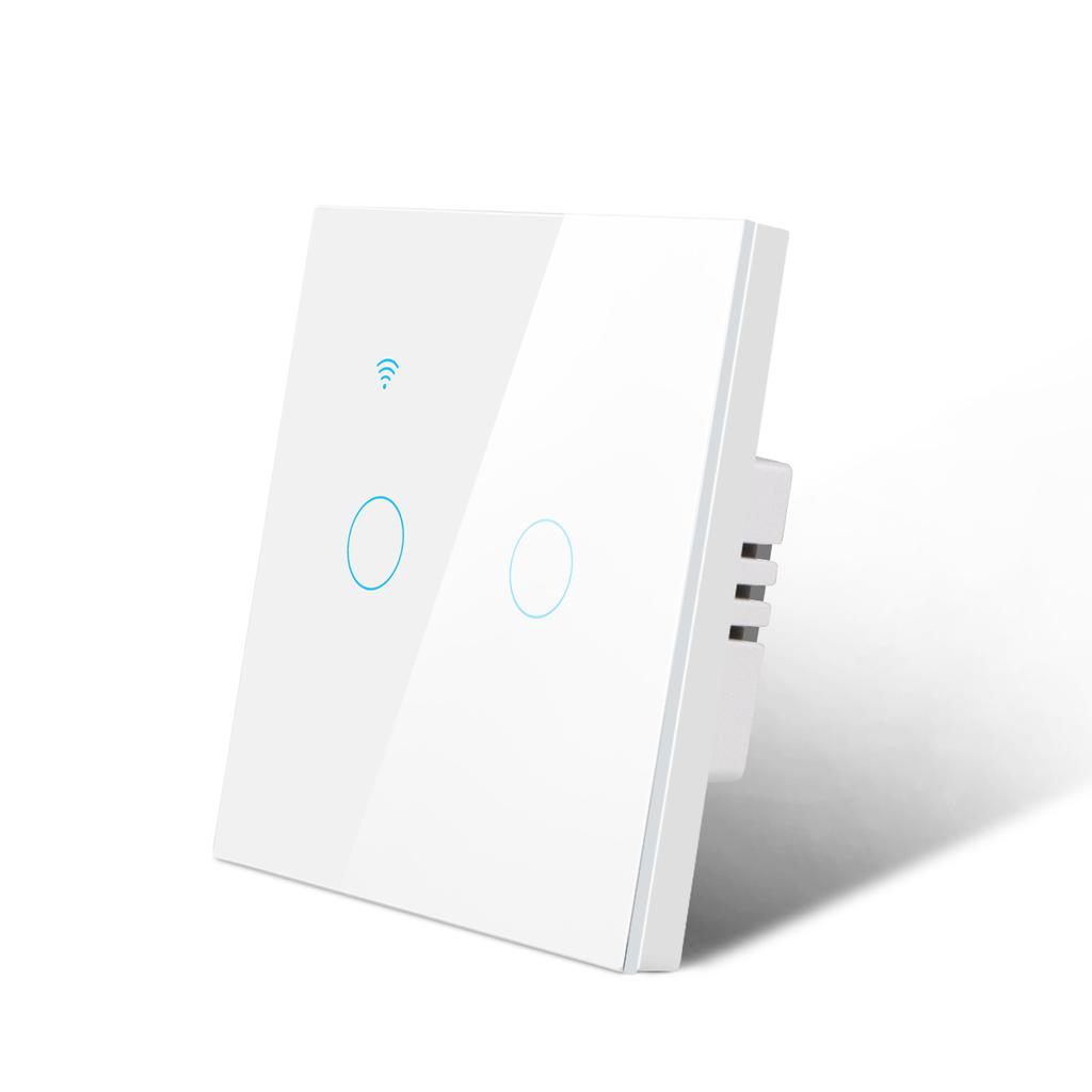 Smart Home Homekit Smart Wall Switch WIFI Breakers Glass Touch Sensor Switch 220V-240V Smart Light Switch