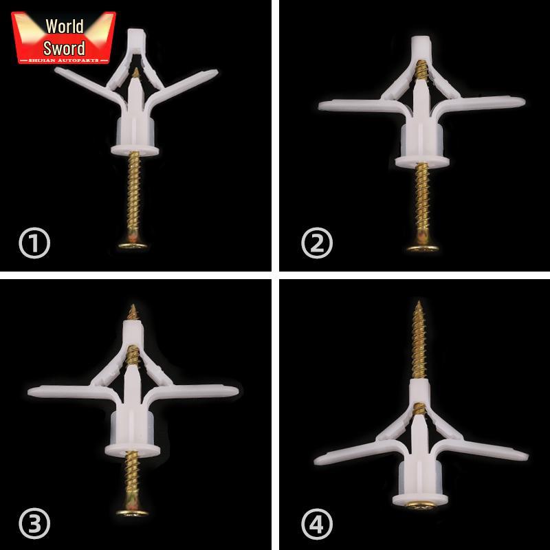 Flugzeug-Schmetterlings-Spreizdübel für Gipskarton und Hohlziegel