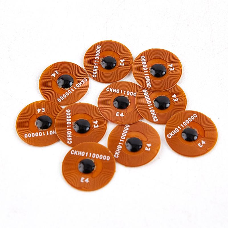5Pcs 10Mm Fpc Tag Rfid Asset Management Tag Micro Access Control Mefare 1K Chip