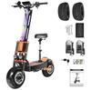 TOURSOR X8 Pro E-Scooter for Adults 8000W Dual Motor 60V 38AH 14 Inch Off-road Scooter Max Speed 100KM/H Max Mileage 120KM