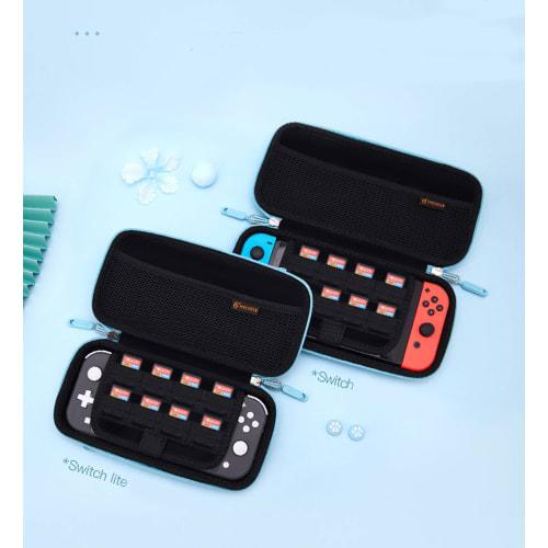 Switch Lite Cover Switch Lite Cover with 9h Glass Film 3way Handbag Crossbody Waterproof and Oil Proof Cat Paw Switch Lite Case Pu Made for Nintendo N