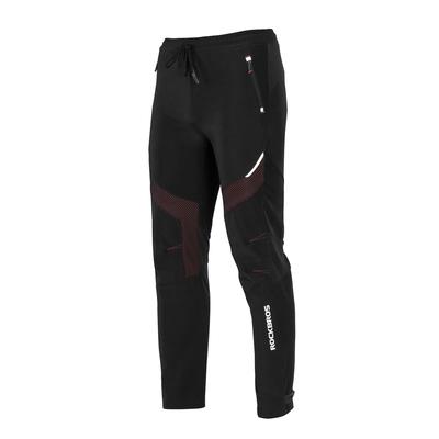 ROCKBROS Cycling Sports Running for Mountain Pants, Autumn/Winter, Fleece-Lined, Pants, Pants, Windproof, Cold-Proof, Stretchable, Bicycles, Climbing,