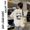 Women's Short Sleeve T-Shirt Summer Fashion Panda Printing Cotton T-Shirt Casual Loose Design Tops Kawaii Kpop Japanese Y2k