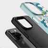 Sublimation Coated Glossy Phone Case Hard Plastic +TPU Soft TPU Shell White Dogs Patterned Full Protective Back Cover for iPhone Samsung