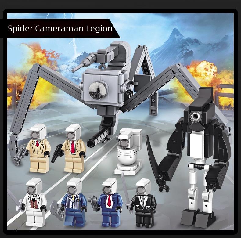 

Скібіді Мутант Титан Камера Будівельний блок Мультфільм або гра Лялька Дитячі іграшки Динамік Камера Титан Телевізор Годинник Туалет Цеглини Людина Модель