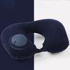Inflatable Travel Neck Pillow for Airplane Train Car Washable Pillowcase U Shaped Office Napping Pillow,Home Head Neck and Lumbar Support