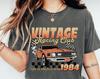 Vintage 80's Racing Club Comfort Colors® Shirt, Vintage Retro Graphic Race Car T-Shirt, Race Track Oversized Aesthetic Tee, 1984 Racing Club