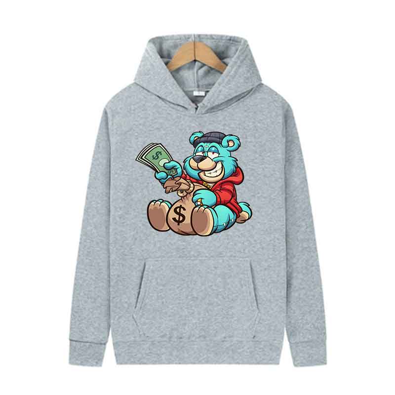 Men's and Women's Warm Sweatshirt Casual Streetwear Pullovers Sport Fitness Pocket Hoodies Fashion Trends Unisex Y2K Clothing