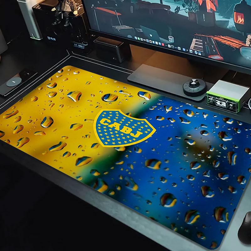 Boca Juniors Large Size Mouse Pad Large Gaming Table Cushion Non-slip Laptop Tablet Big Mousepad XXL Mat Mini PC Playmat With Lock edge