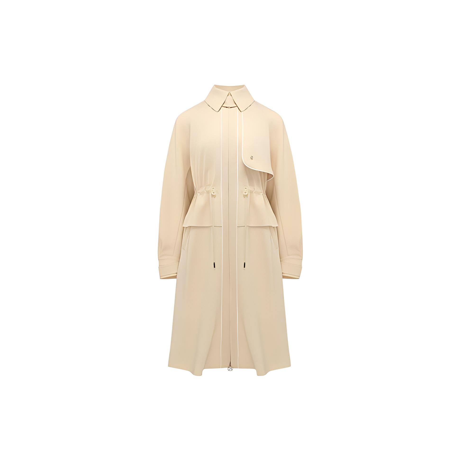 

Li-Ning 1990 Solid Color Long Trench Coat Women Outerwear Milk-Brown AFDT560-2 L