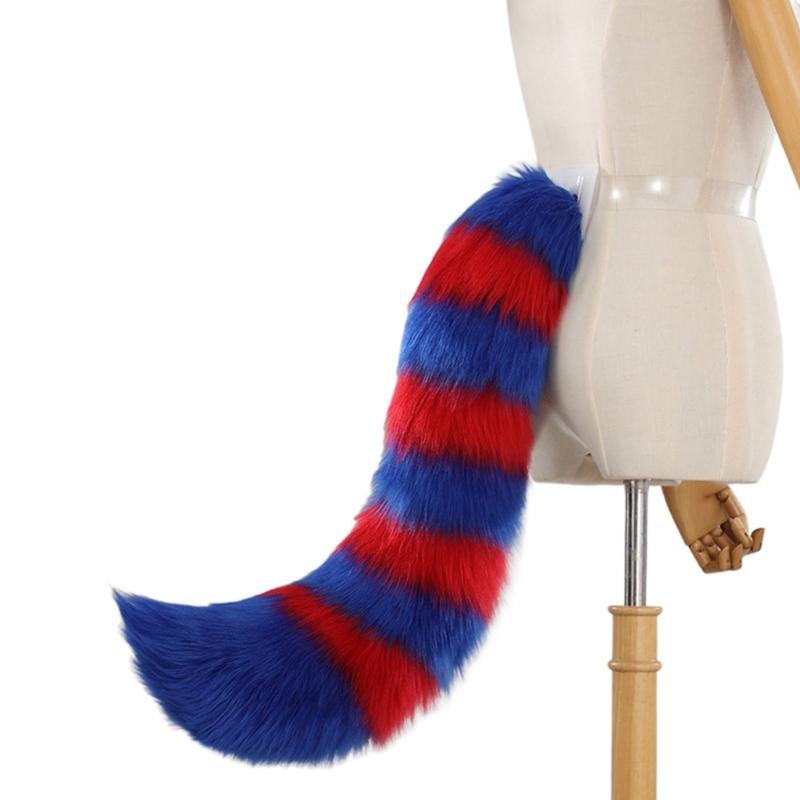 Halloween Foxes Tail Lolitas Cat Tail Fancy Dress Costumes Faux Furs Tail