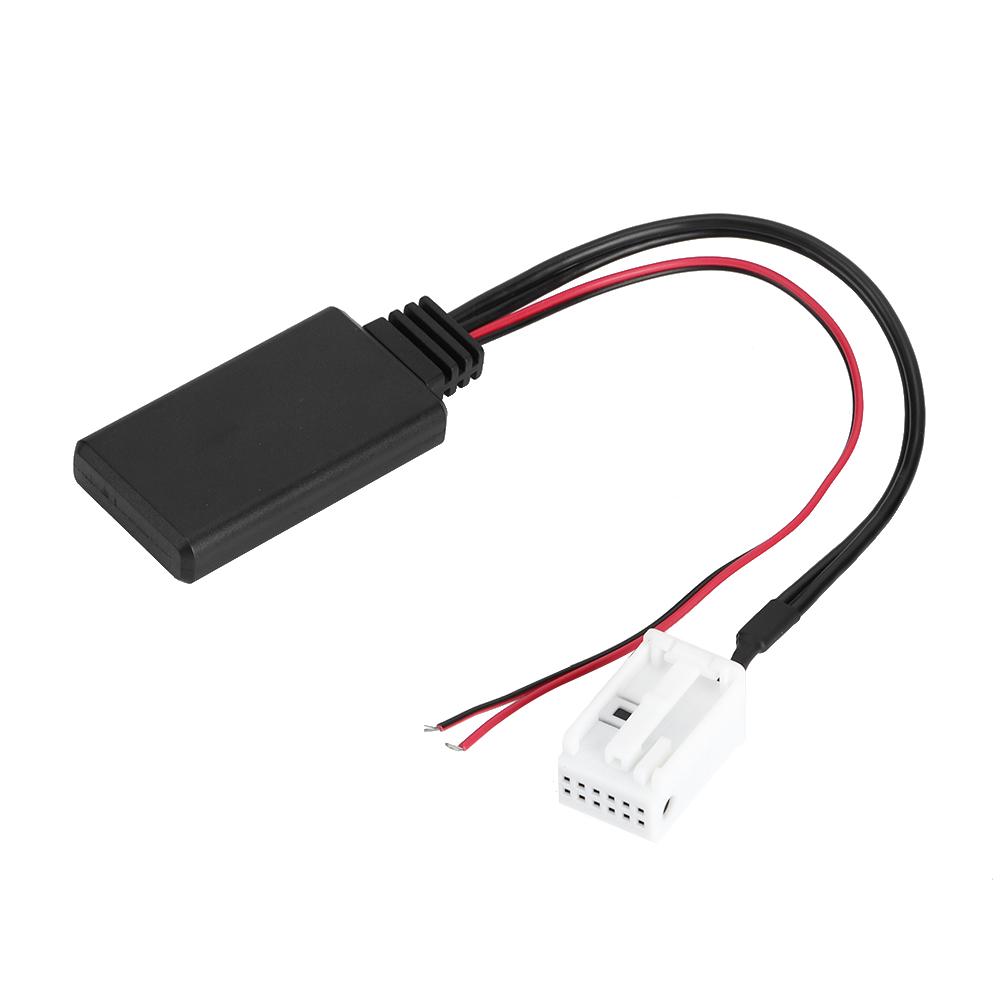 

12-контактный аудиокабель для Bluetooth-вспомогательного адаптера, подходит для E60 E61 E63 0410