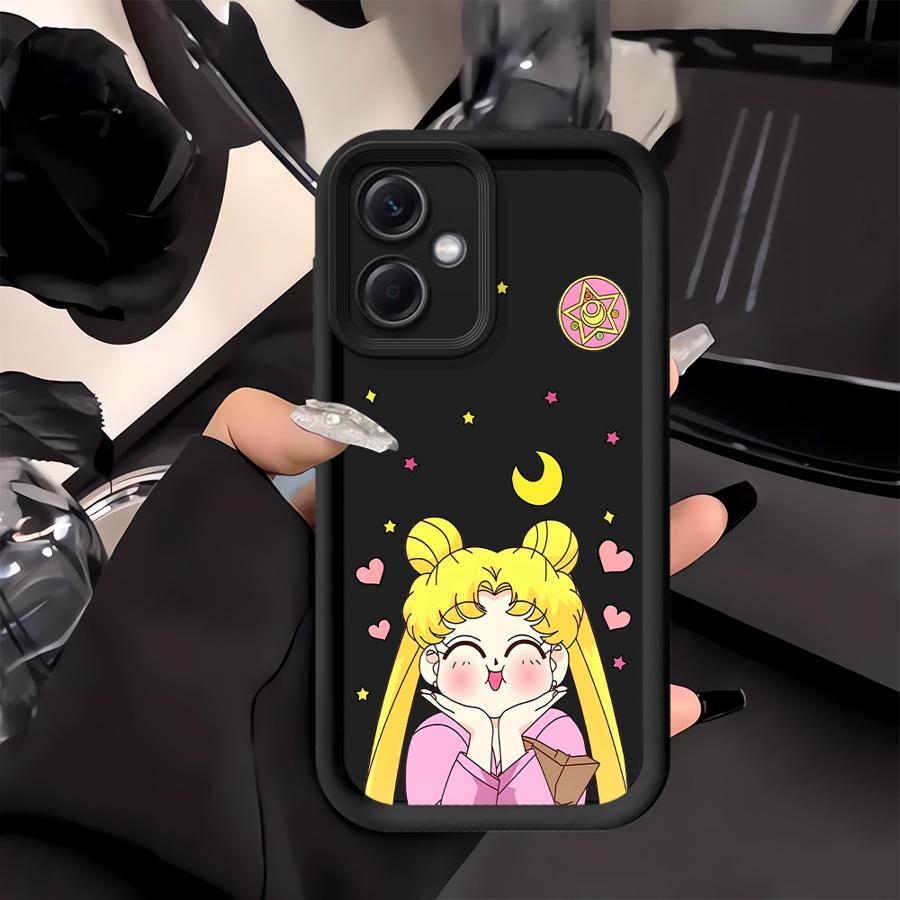 Phone Case for Xiaomi Redmi Note 11s 13 14 Pro Plus 12s 10 11 12 Pro Soft Cover Sailor Moon