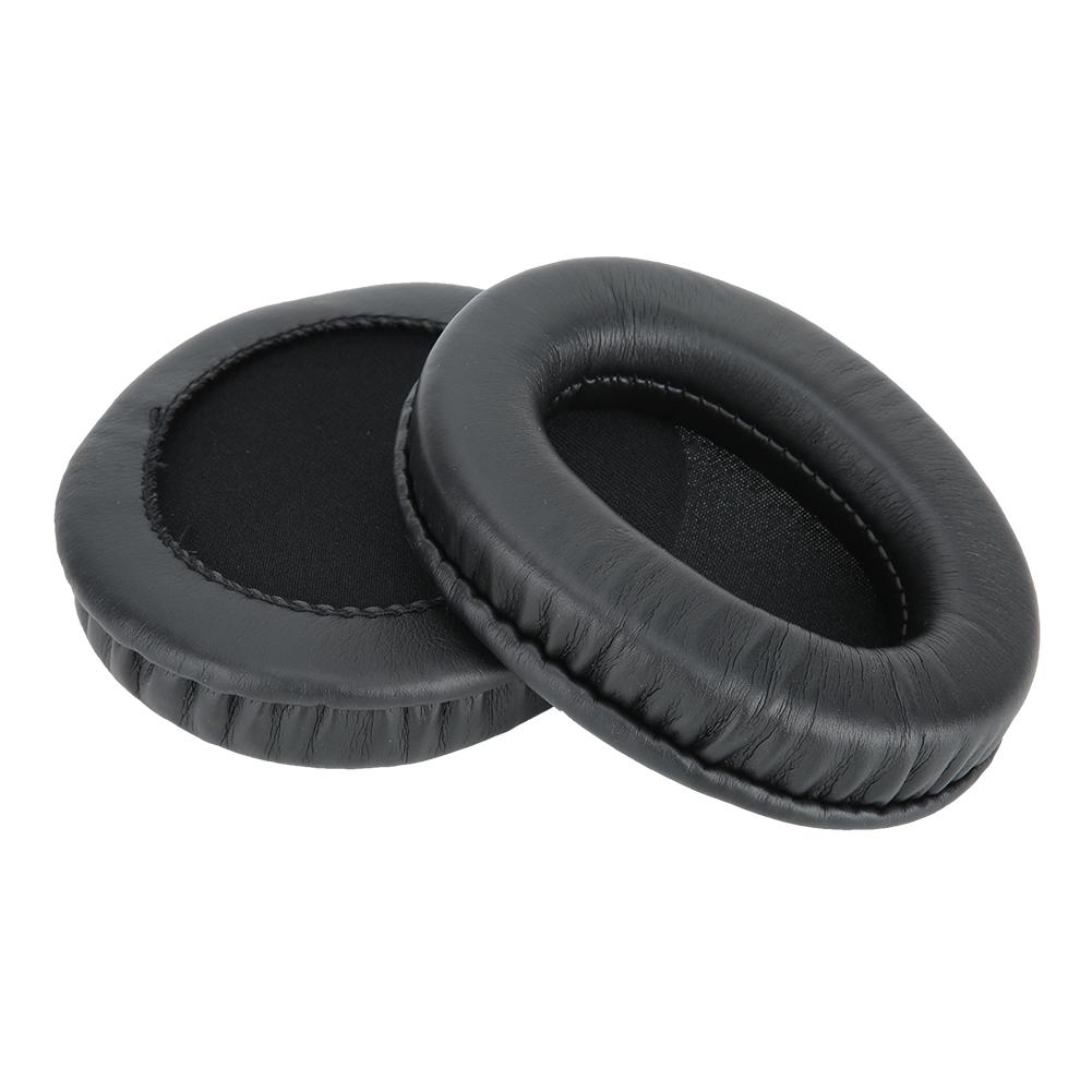 2Pcs Ear Pad Cushion Black Cotton Headphone Accessories Fit for shure SRH840 SRH440 SRH940 HPAEC840