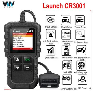 LAUNCH X431 CR3001 Creader Kod Okuyucu Araba Tam OBD2 Teşhis Araçları Tarayıcı Kontrol Motoru Ücretsiz Güncelleme Otomatik Teşhis Aracı