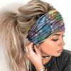Hairband Running Fitness Thin Hair Women African Boho Wide Knotted Stripe Black Stylish Head Wraps Pinches Para El Pelo Mujer