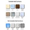 Aluminum Alloy Bathroom Storage Rack Wall Mounted Non Perforated Bathroom Toiletries Holder Shower Storage Shelf Bathroom