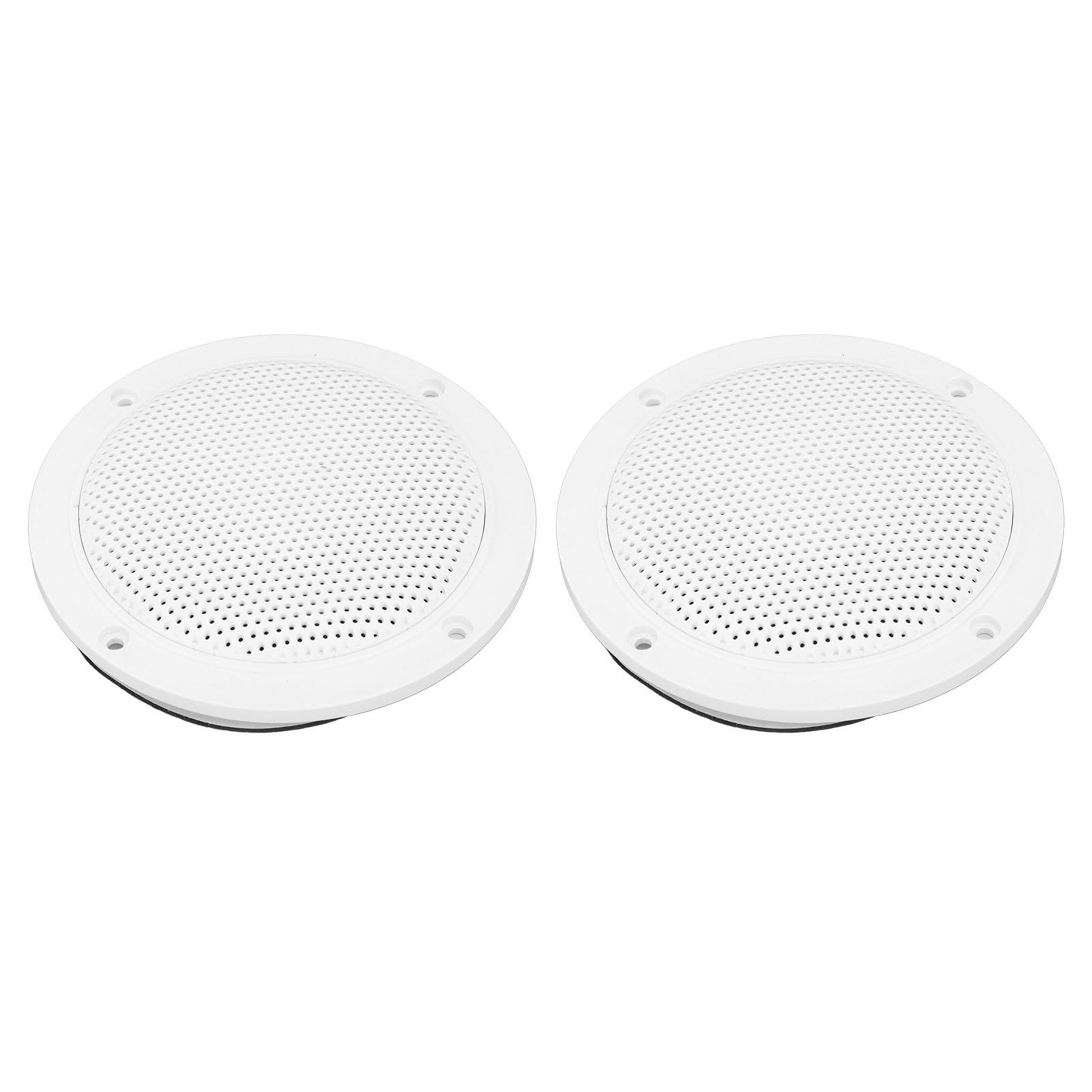 

4-дюймовые морские потолочные динамики 120 Вт водонепроницаемые встраиваемые настенные аудиостереосистема для квадроцикла UTV лодки