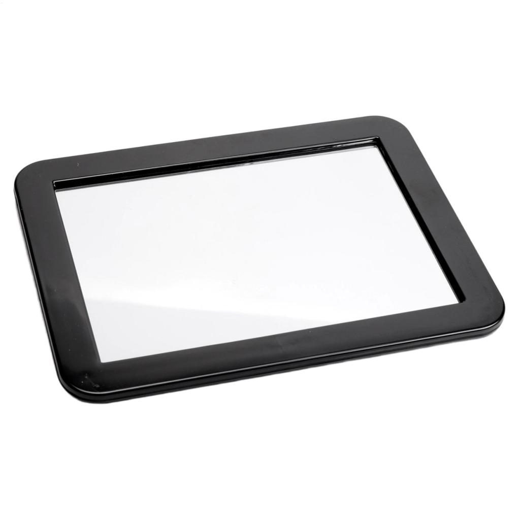 Portable Rectangular Hanging Mirrors 12.5*18cm Locker Mirror Magnet Small Locker Mirror Home Traveling Camping Magnetic Mirror