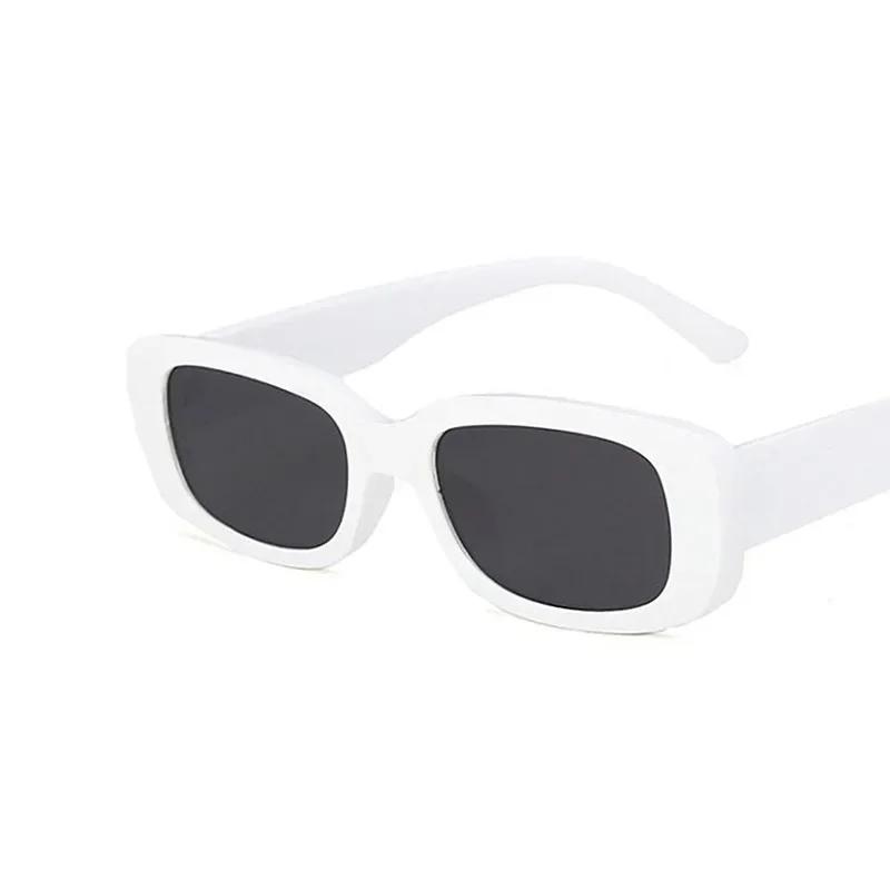 Vintage Oversized Sunglasses Women Retro Brand Big Frame Sun Glasses Female Black Yellow Ins Style Square Glasses Oculos De Sol