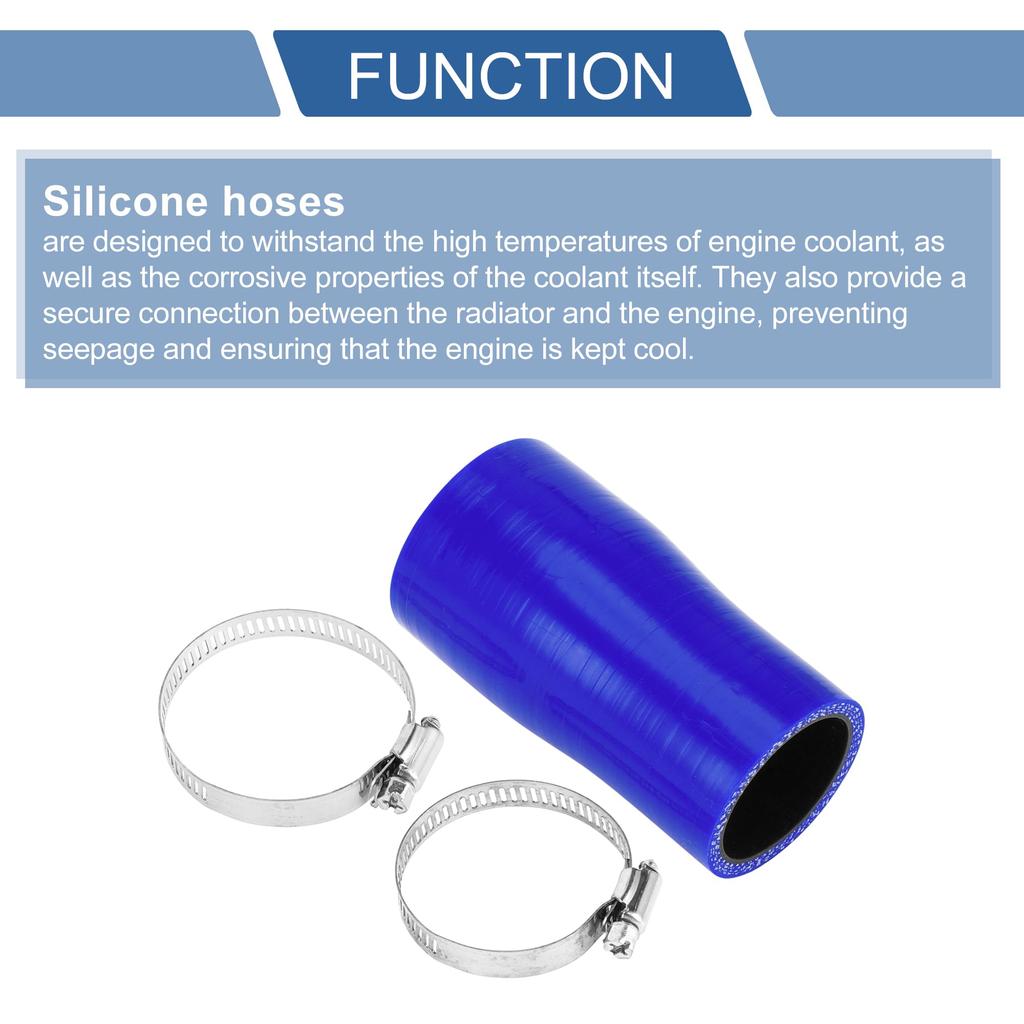 X AUTOHAUX Different Diameter Silicone Hose Silicone Tube 4 Layer