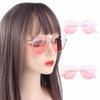 Anti-UV Glasses Square Frame Presbyopia Eyeglasses Women Sunglasses Reading Glasses Blush Glasses