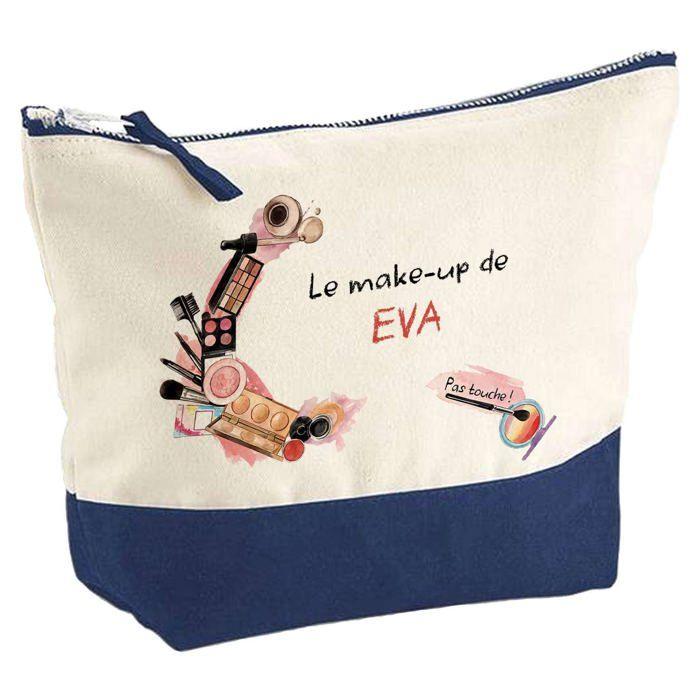 Trousse de maquillage - PLANETEE - Eva Mon make-up - Grand format - Coton - Impression HD