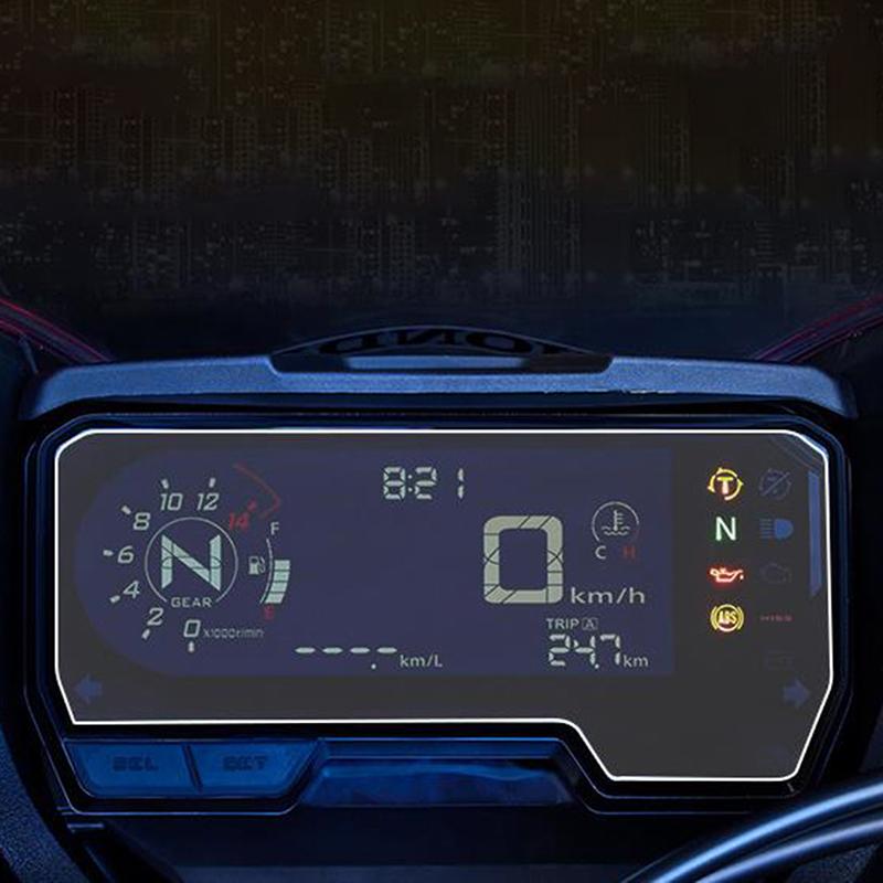 2 Stück Displayschutzfolie für Honda Cbr500R/Cb500F/Cb500X/Cbr650R/Cb650R 2019 2020