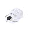 Summer Men Women Sport Outdoor Sun Protection Baseball Hat Caps with Solar Sun Power echarge Cooling Fan Casual Sun Visor Caps