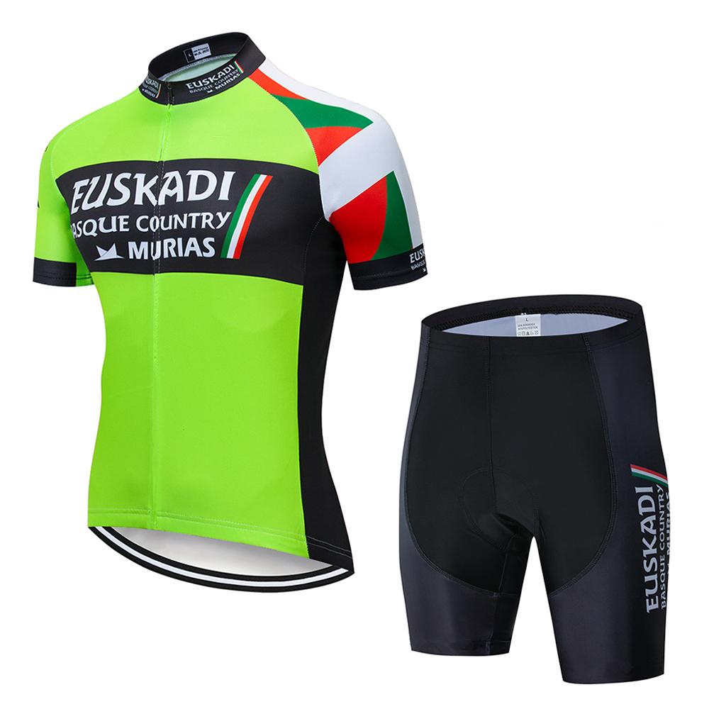 Summer Team Cycling Jersey Set Cycling Clothing MTB Bike Clothes Uniform Maillot Ropa Ciclismo Man Cycling Bicycle Suit
