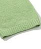 TRILLION Washable Boucle Collar Short Sleeve Knit (Light Green)