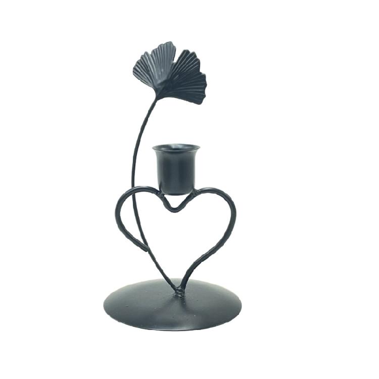 Wrought Iron Pillar Candle Holder Candlestick Metal Candle Holder Candelabrate