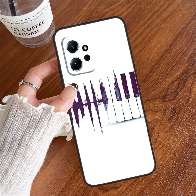 Minimalist Music Lover Case For Xiaomi Redmi 13C 14C 10C 12C Redmi Note 14 12 11 9 10 13 Pro 9S 10S 11S 12S Cover