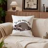 Cute Little Raccoon Cushion Cover Cushion Cover Set 4Pcs 50x50 45x45 40x40 Pillowcase Decorative Sofa Home Decor