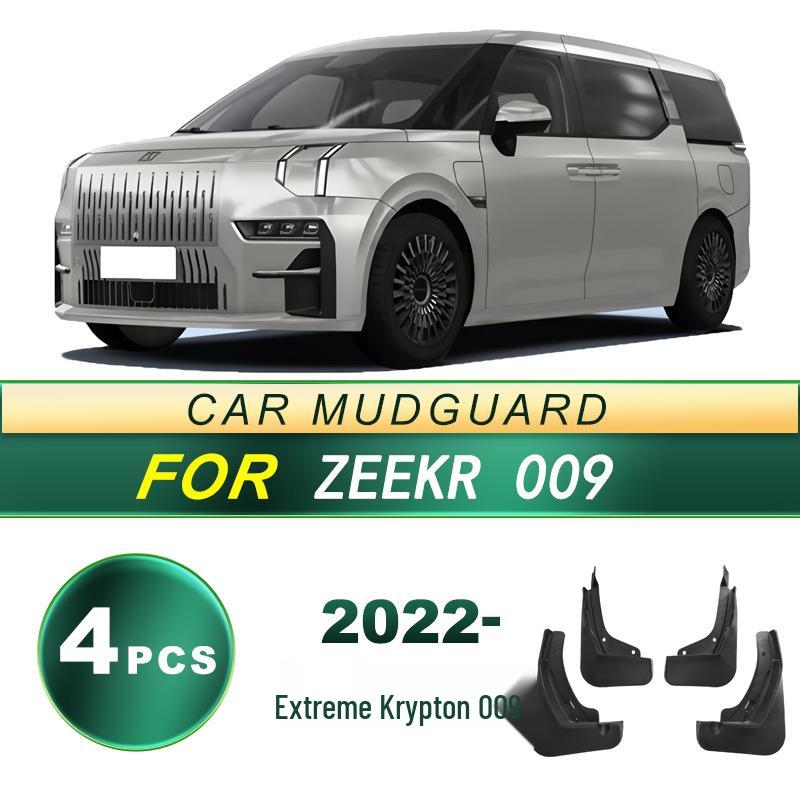 

Zeekr 009 Tire Mud Flaps: Soft Rubber, No-Drill, 2022 Compatible, Upgrade Modification Accessory.