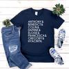Lady Whistledown Society Paper Tshirt Tv Show Inspired Tshirt Women Graphic T Shirts Short Sleeve Letter Print Tees Casual Top